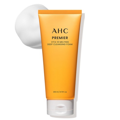 AHC Premier Vita 13 Melting Deep Cleansing Foam 200ml - Skynkorea