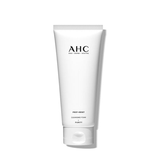 AHC Prep+Reset Cleansing Foam 150ml - Skynkorea