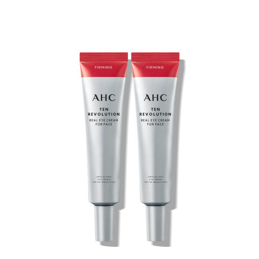 AHC Ten Revolution Real Eye Cream For Face 35ml+35ml - Skynkorea