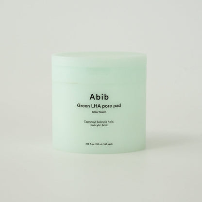 Abib Green LHA Pore Pad 60 Pads - Skynkorea