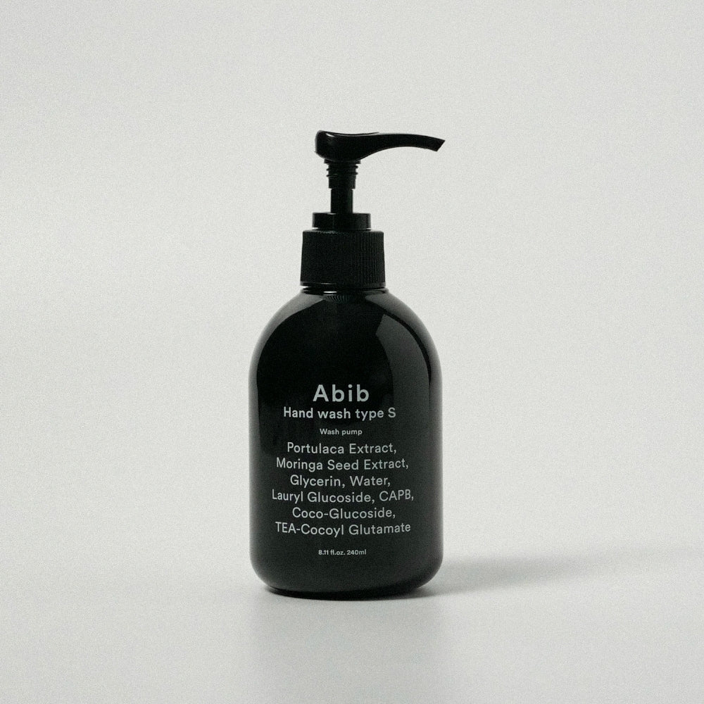 Abib Hand wash type S Wash pump 240ml - Skynkorea