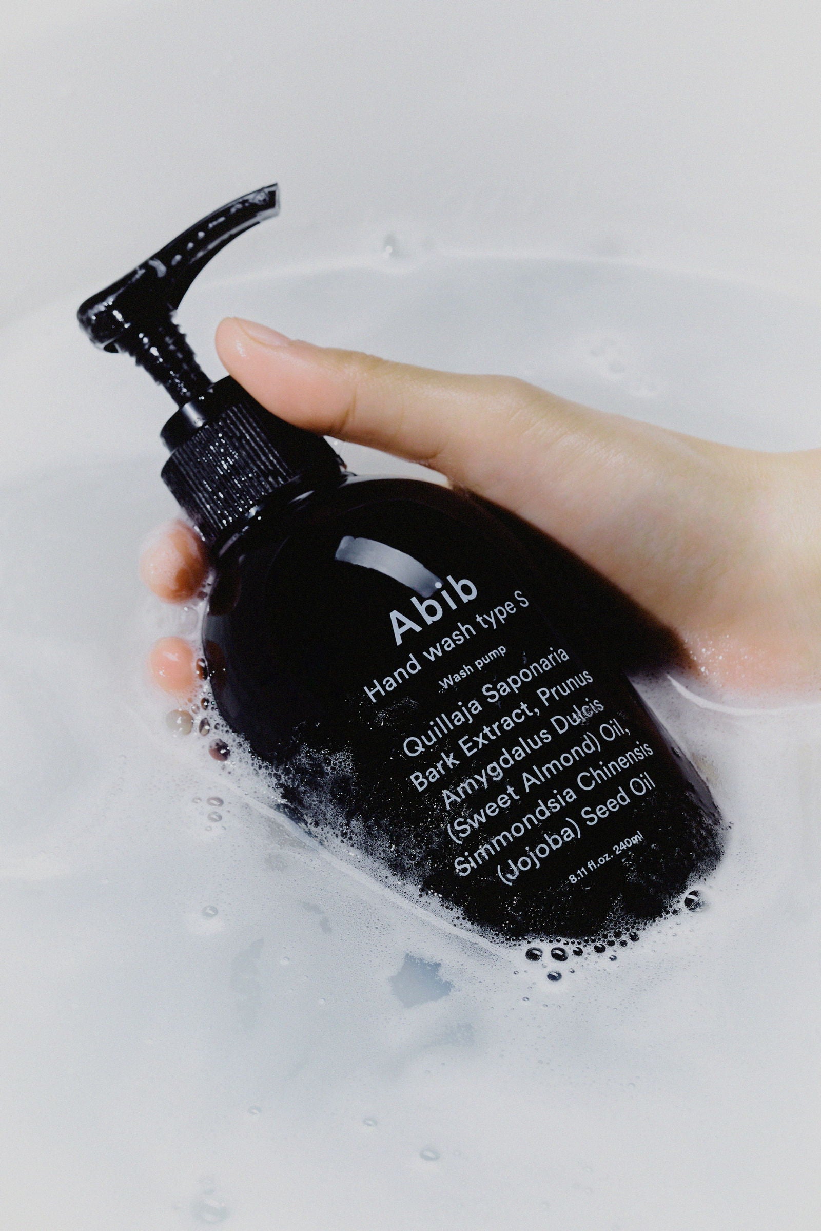 Abib Hand wash type S Wash pump 240ml - Skynkorea