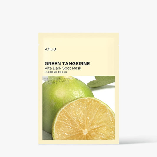 Anua GREEN TANGERINE VITA DARK SPOT MASK 25ml X 10ea - Skynkorea