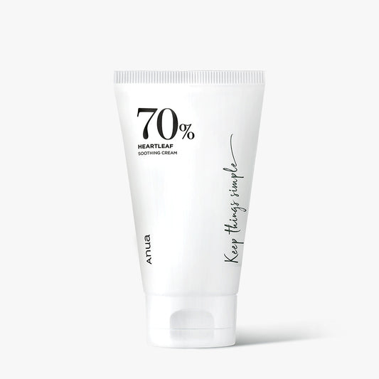 Anua HEARTLEAF 70% SOOTHING CREAM 100ml - Skynkorea