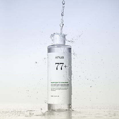 Anua HEARTLEAF 77% SOOTHING TONER 500ml - Skynkorea