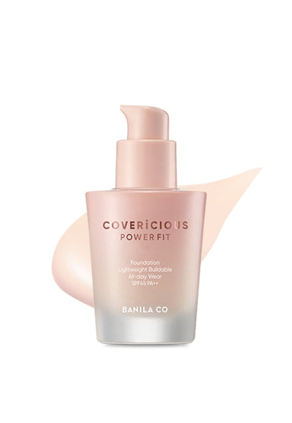 BANILA CO COVERICIOUS POWER FIT FOUNDATION 30ml - Skynkorea