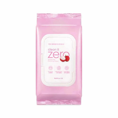 BANILA CO Clean It Zero Lychee Vita Cleansing Tissue 30 Sheets - Skynkorea