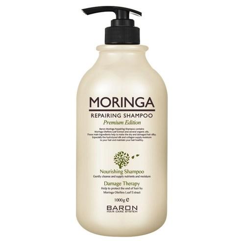 BARON MORINGA REPAIRING SHAMPOO 1000ML - Skynkorea