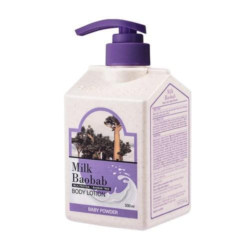 BIOKLASSE MILK BAOBAB Body Lotion 500ml #Baby Powder - Skynkorea
