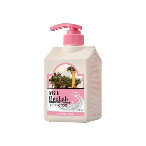 BIOKLASSE MILK BAOBAB Body Lotion 500ml #Damask Rose - Skynkorea