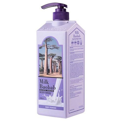 BIOKLASSE MILK BAOBAB Body Wash 1000ml #Baby Powder - Skynkorea