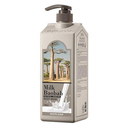 BIOKLASSE MILK BAOBAB Body Wash 1000ml #White Soap - Skynkorea