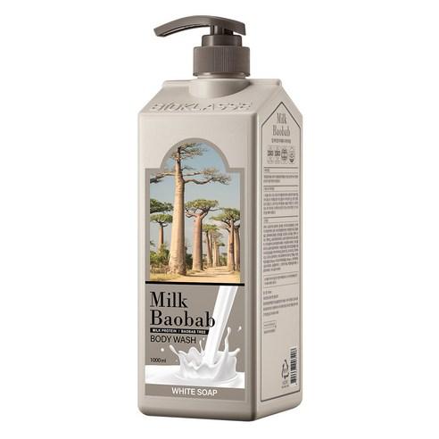 BIOKLASSE MILK BAOBAB Body Wash 1000ml #White Soap - Skynkorea