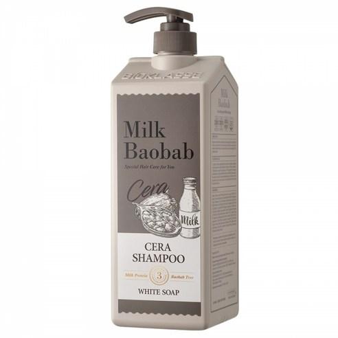 BIOKLASSE MILK BAOBAB HAIR Cera Shampoo 1200ml #White Soap - Skynkorea