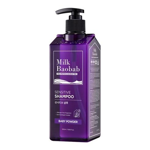 BIOKLASSE MILK BAOBAB HAIR Sensitive Shampoo 500ml #Baby Powder - Skynkorea