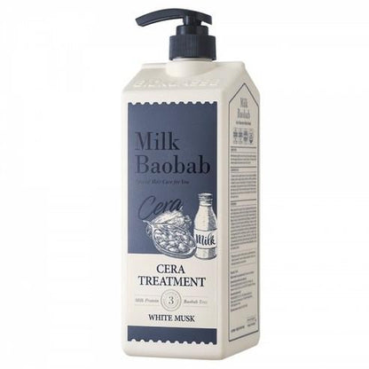 BIOKLASSE MILK BAOBAB Hair Cera Treatment 1200ml #White Musk - Skynkorea