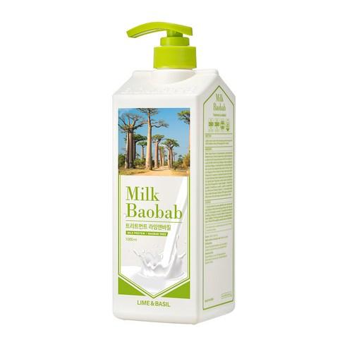 BIOKLASSE MILK BAOBAB Hair Treatment 1000ml #Lime & Basil - Skynkorea