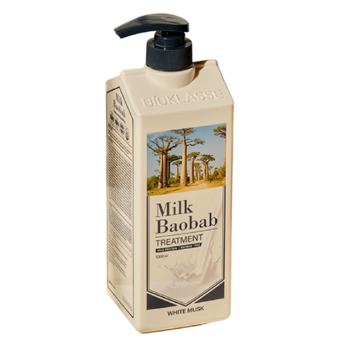 BIOKLASSE MILK BAOBAB Hair Treatment 1000ml #White Musk - Skynkorea