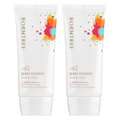 BORNTREE Berry Essence Sun Block SPF50+ PA+++ 50ml + 50ml - Skynkorea