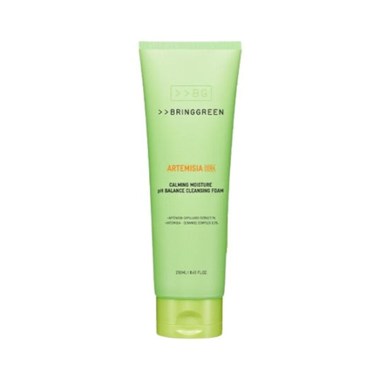 BRINGGREEN Artemisia Cera Calming Moisture pH Balance cleansing Foam 250ml - Skynkorea