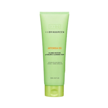BRINGGREEN Artemisia Cera Calming Moisture pH Balance cleansing Foam 250ml - Skynkorea