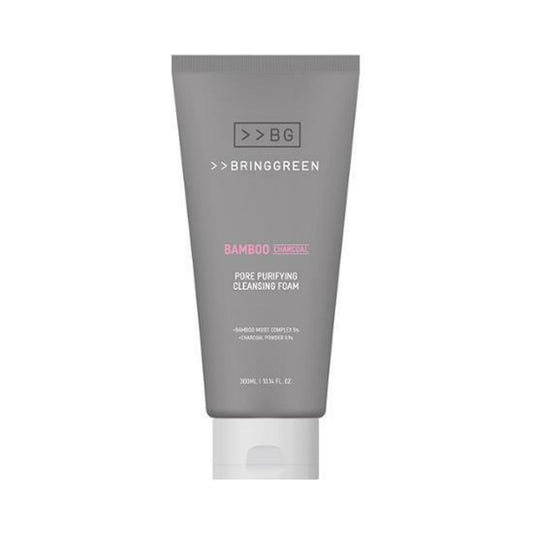 BRINGGREEN Bamboo Charcoal Pore Purifying Cleansing Foam 300ml - Skynkorea