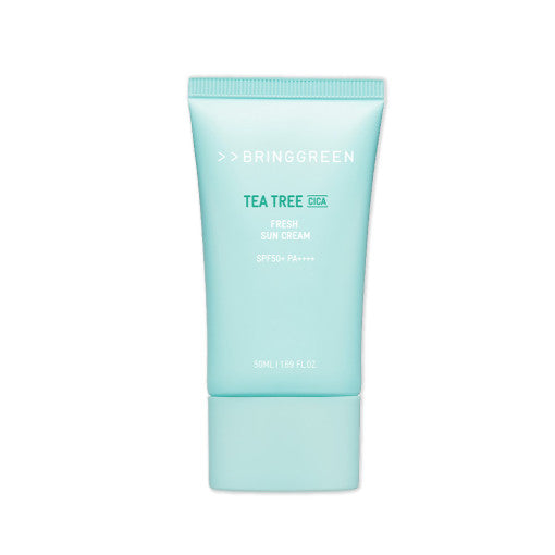 BRINGGREEN Tea Tree Cica Fresh Sun Cream SPF50+ PA++++ 50ml - Skynkorea