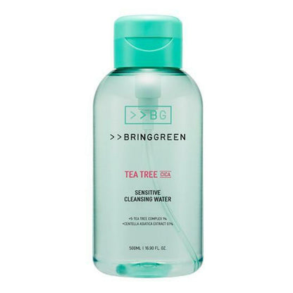 BRINGGREEN Tea Tree Cica Sensitive Cleansing Water 500ml - Skynkorea