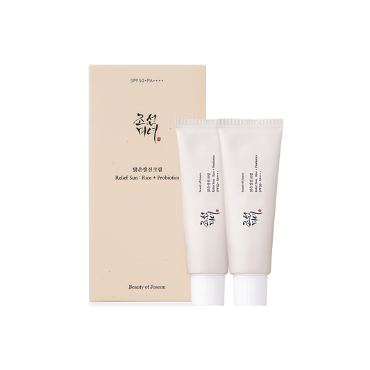 [Beauty of Joseon] Relief Sun: Rice + Probiotics (SPF50+ PA++++) Double Pack 50ml X 2ea - Skynkorea