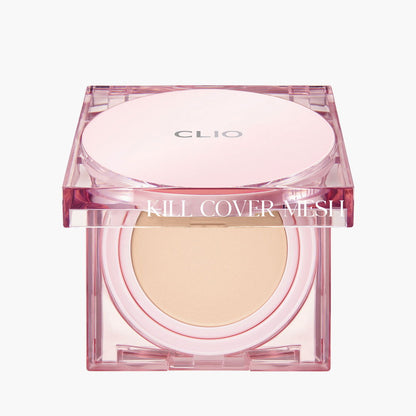 CLIO Kill Cover Mesh Glow Cushion Set (+Refill) 15g X 2ea (3 Colors) - Skynkorea