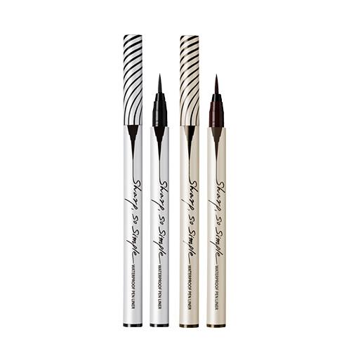 CLIO Sharp So Simple Waterproof Pen Liner 0.14g (2 Colors) - Skynkorea