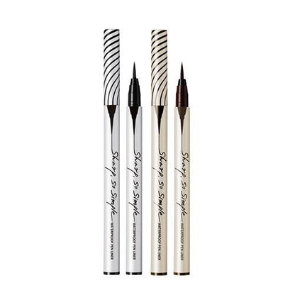 CLIO Sharp So Simple Waterproof Pen Liner 0.14g (2 Colors) - Skynkorea