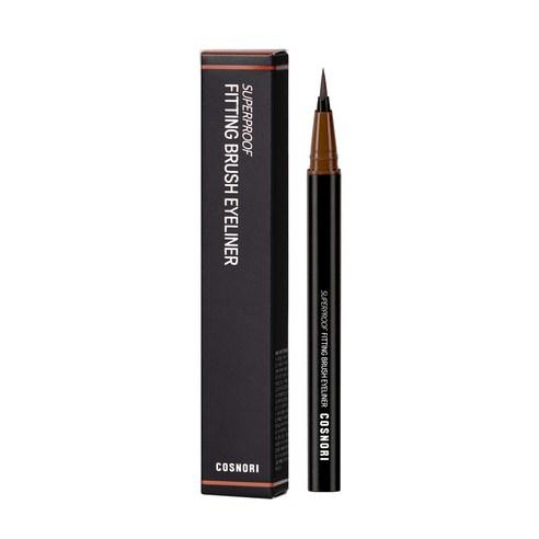 COSNORI Super Proof Fitting Brush Eyeliner 0.6g (3 Colors) - Skynkorea