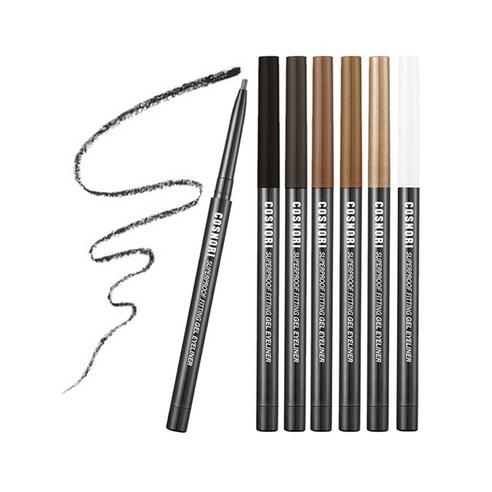 COSNORI Superproof Fitting Gel Eyeliner Pencil 0.13g (6 Colors) - Skynkorea