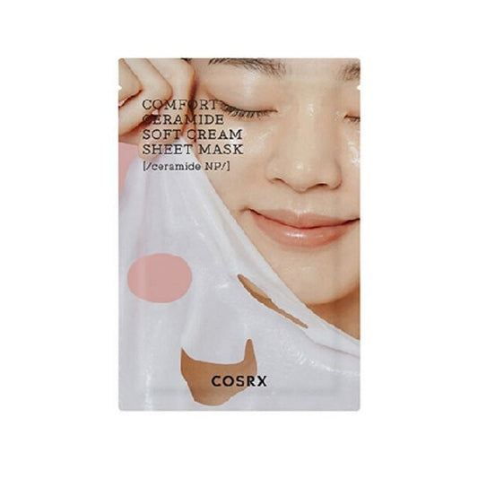 COSRX Balancium Comfort Ceramide Soft Cream Sheet Mask (10 Sheets) - Skynkorea