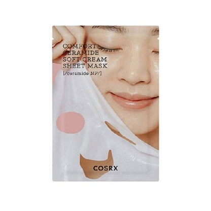 COSRX Balancium Comfort Ceramide Soft Cream Sheet Mask (10 Sheets) - Skynkorea