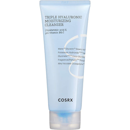 COSRX Triple Hyaluronic Moisturizing Cleanser 150ml - Skynkorea