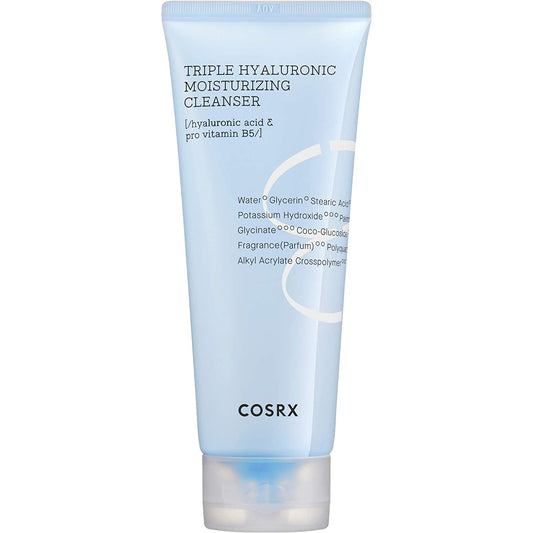 COSRX Triple Hyaluronic Moisturizing Cleanser 150ml - Skynkorea