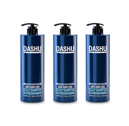 DASHU Daily Anti-Hair Loss Scalp Shampoo 500ml X 3ea - Skynkorea