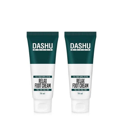 DASHU daily RELAX FOOT CREAM 70ML X 2EA - Skynkorea