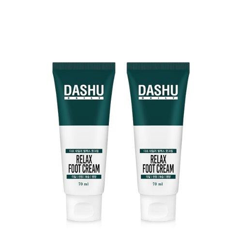 DASHU daily RELAX FOOT CREAM 70ML X 2EA - Skynkorea
