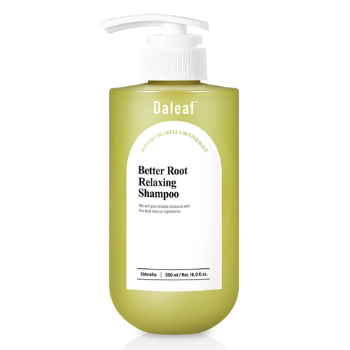 Daleaf Chlorella Better Root Relaxing Shampoo 500ml - Skynkorea