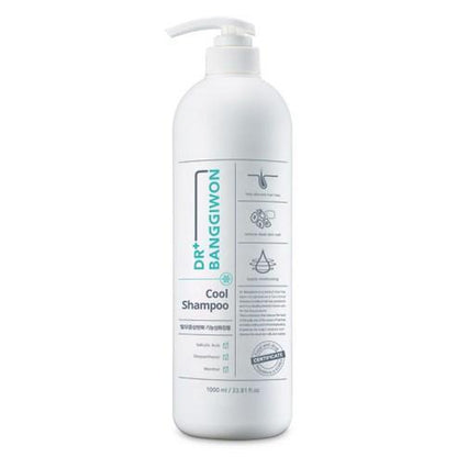 Dr.BANGGIWON COOL SHAMPOO 1000ml ANTI HAIR LOSS - Skynkorea