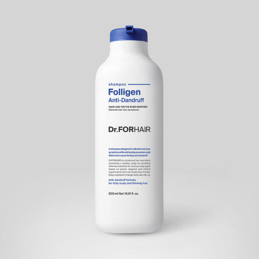 Dr.FORHAIR Folligen Anti-Dandruff Shampoo 500ml - Skynkorea