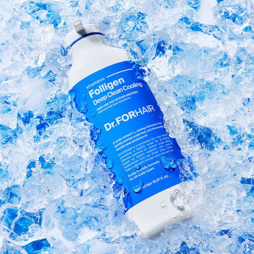 Dr.FORHAIR Folligen Deep Clean Cooling Shampoo 500ml - Skynkorea