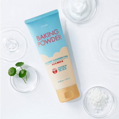 ETUDE Baking Powder B.B Deep Cleansing Foam 160ml - Skynkorea