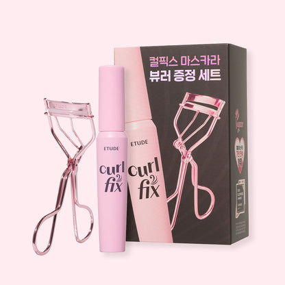 ETUDE Curl Fix Mascara & Eyelash Curler SET - Skynkorea