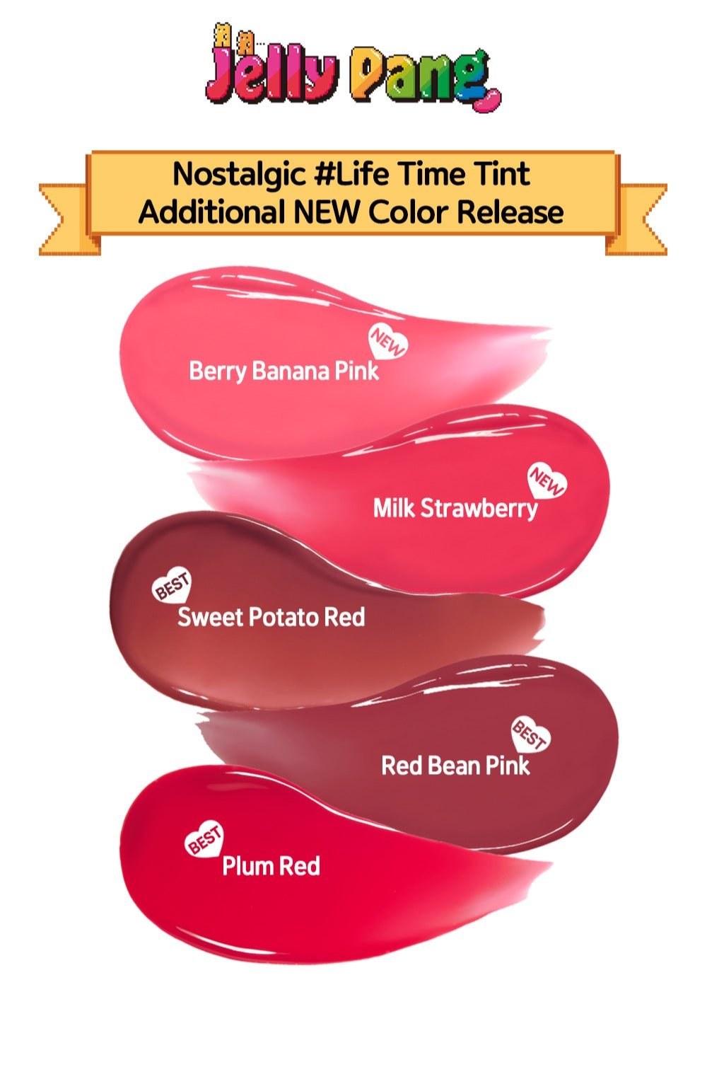 ETUDE Jelly Pang Dear Darling Water Gel Tint 5g - Skynkorea