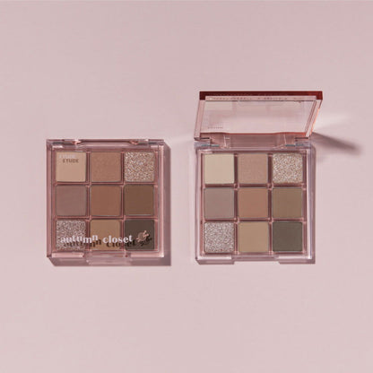ETUDE Play Color Eyes 9-Color #Autumn Closet - Skynkorea