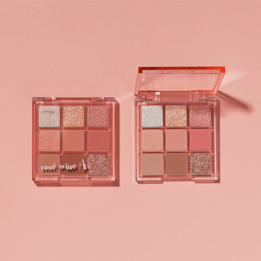 ETUDE Play Color Eyes 9-Color #Rose Wine - Skynkorea